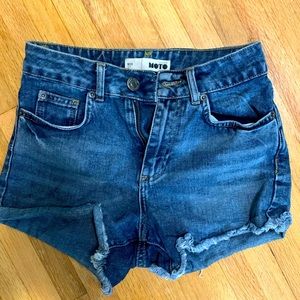 Topshop (Moto) jean shorts